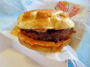 Burger King's version of the pulled pork sandwich.